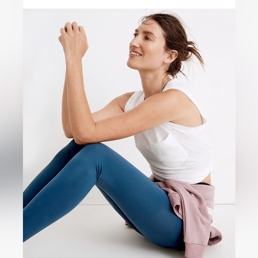 Madewell | MWL Form High Rise Leggings | Blue | XXS